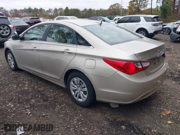 2011 Hyundai Sonata GLS with VIN 5NPEB4AC1BH089051, listed as a IAAI auction lot 43579468 with 108,530 mi miles and . Bid and sale history available at DreamBid. Image 3.