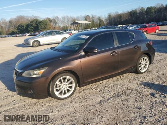 ✅ 2012 Lexus CT 200h Premium • VIN: JTHKD5BH6C2078223 • Lot: 91512575. Listed on Copart with 136,164 mi. Free auction sales archive from the USA and detailed vehicle history report at DreamBid. Image 1.
