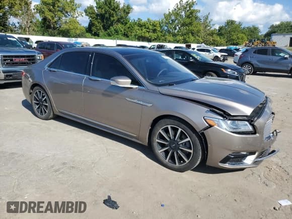 ✅ 2020 Lincoln Continental Reserve • VIN: 1LN6L9NC7L5602048 • Lot: 69777075. Listed on Copart with 48,796 mi. Free auction sales archive from the USA and detailed vehicle history report at DreamBid. Image 4.