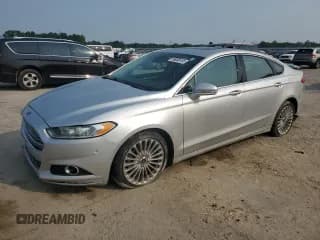 ✅ 2013 Ford Fusion Titanium Hybrid • VIN: 3FA6P0RU0DR382182 • Lot: 59038155. Wystawiony na Copart z przebiegiem 129 570 mil. Bezpłatny archiwum sprzedaży aukcyjnych z USA i szczegółowy raport historii pojazdu na DreamBid. Zdjęcie 1.