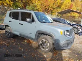 ✅ 2017 Jeep Renegade Sport • VIN: ZACCJBAB7HPE87600 • Лот: 43613043. Опубликован ранее на IAAI с пробегом 204 053 миль. Бесплатный доступ к архиву аукционных продаж из США и подробный отчёт об истории автомобиля на DreamBid. Изображение 1.
