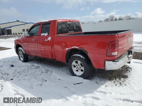 ✅ 2010 Dodge 1500 SLT • VIN: 1D7RB1GP6AS103932 • Lot: 52333945. Wystawiony na Copart z przebiegiem 214 914 mil. Bezpłatny archiwum sprzedaży aukcyjnych z USA i szczegółowy raport historii pojazdu na DreamBid. Zdjęcie 2.