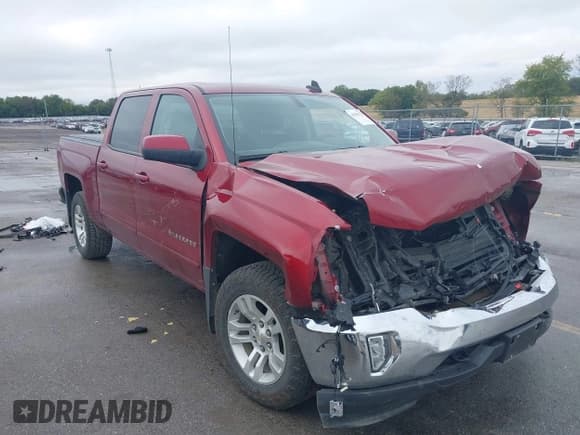 ✅ 2018 Chevrolet Silverado 1500 LT • VIN: 3GCUKREC9JG214758 • Лот: 43335122. Опубликован ранее на IAAI с пробегом 102 303 миль. Бесплатный доступ к архиву аукционных продаж из США и подробный отчёт об истории автомобиля на DreamBid. Изображение 1.
