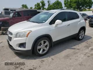 2015 Chevrolet Trax LTZ с VIN KL7CJNSBXFB090404, выставлен на аукционе Copart как лот 60036475 с пробегом 123 232 миль миль и Списание • Salvage title. История ставок и продаж доступна на DreamBid. Изображение 1.