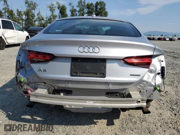 ✅ 2020 Audi A5 Sportback Premium • VIN: WAUANCF52LA005867 • Lot: 70022115. Listed on Copart with 65,227 mi. Free auction sales archive from the USA and detailed vehicle history report at DreamBid. Image 6.