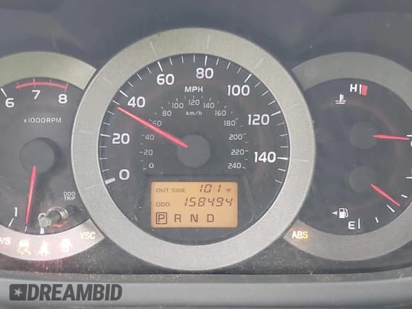 ✅ 2008 Toyota RAV4 Sport • VIN: JTMZK32V585017192 • Lot: 42673654. Listed on IAAI with 158,494 mi. Free auction sales archive from the USA and detailed vehicle history report at DreamBid. Image 7.