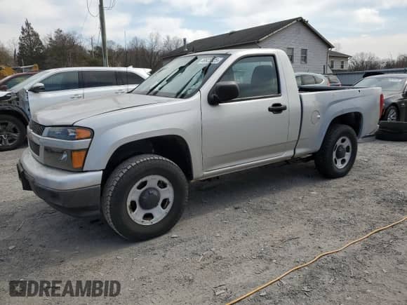 2012 Chevrolet Colorado Work Truck with VIN 1GCGTBF96C8153401, listed as a Copart auction lot 49923325 with 104,488 mi miles and Clean title. Bid and sale history available at DreamBid. Image 1.