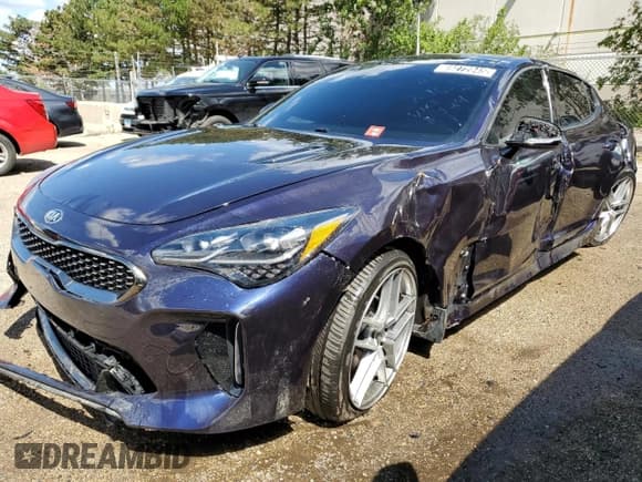✅ 2020 Kia Stinger GT • VIN: KNAE35LC3L6084524 • Lot: 69272845. Listed on Copart with 48,234 mi. Free auction sales archive from the USA and detailed vehicle history report at DreamBid. Image 1.