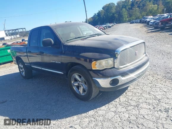 ✅ 2005 Dodge 1500 SLT • VIN: 1D7HA18D45J504345 • Lot: 43232618. Listed on IAAI with Not provided. Free auction sales archive from the USA and detailed vehicle history report at DreamBid. Image 1.