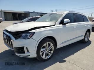 ✅ 2024 Audi Q7 Premium Plus • VIN: WA1LXBF73RD005671 • Лот: 58075745. Опубликован ранее на Copart с пробегом 17 711 миль. Бесплатный доступ к архиву аукционных продаж из США и подробный отчёт об истории автомобиля на DreamBid. Изображение 1.