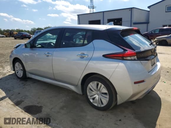 ✅ 2023 Nissan LEAF S • VIN: 1N4AZ1BV4PC557176 • Lot: 71043385. Listed on Copart with 21,856 mi. Free auction sales archive from the USA and detailed vehicle history report at DreamBid. Image 2.