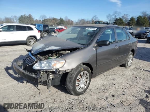 ✅ 2005 Toyota Corolla CE • VIN: 1NXBR32E75Z497844 • Lot: 90366825. Listed on Copart with 187,940 mi. Free auction sales archive from the USA and detailed vehicle history report at DreamBid. Image 1.
