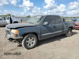 2007 GMC Sierra 1500 SLE1 with VIN 1GTEC19V67Z134728, listed as a Copart auction lot 77548324 with 196,849 mi miles and Salvage title. Bid and sale history available at DreamBid. Image 1.