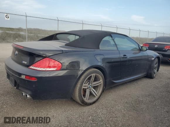 ✅ 2008 BMW 6 Series M6 • VIN: WBSEK93538CY79833 • Lot: 74756244. Listed on Copart with Not provided. Free auction sales archive from the USA and detailed vehicle history report at DreamBid. Image 3.