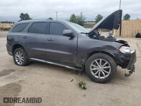 2017 Dodge Durango SXT z VIN 1C4RDHAG0HC855958, wystawiony jako Copart lot #81895095 z przebiegiem 89 470 mil mil oraz Szkoda całkowita • Salvage title. Historia ofert i sprzedaży dostępna na DreamBid. Obrazek 4.