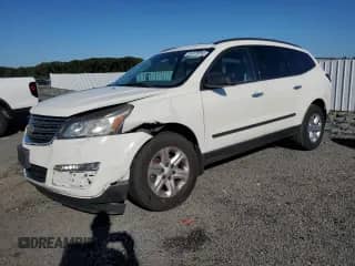 2015 Chevrolet Traverse LS with VIN 1GNKVFED4FJ242230, listed as a Copart auction lot 84579745 with 101,616 mi miles and Clean title. Bid and sale history available at DreamBid. Image 1.