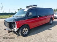 ✅ 2014 GMC Savana • VIN: 1GTZ7UFG6E1134785 • Lot: 42824757. Listed on IAAI with 148,851 mi. Free auction sales archive from the USA and detailed vehicle history report at DreamBid. Image 2.
