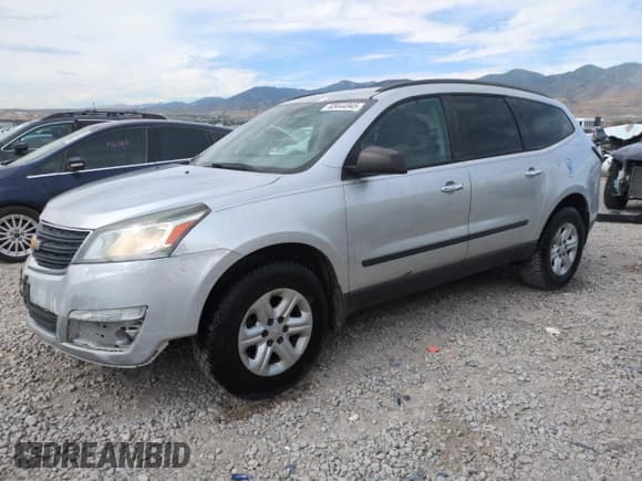 ✅ 2013 Chevrolet Traverse LS • VIN: 1GNKVFKD8DJ114767 • Lot: 63444945. Listed on Copart with 193,380 mi. Free auction sales archive from the USA and detailed vehicle history report at DreamBid. Image 1.