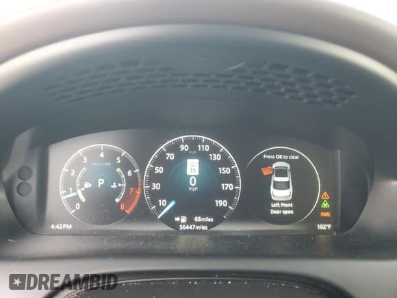 ✅ 2016 Jaguar XJ Portfolio • VIN: SAJWJ2GD7G8W02015 • Lot: 63915474. Wystawiony na Copart z przebiegiem 56 447 mil. Bezpłatny archiwum sprzedaży aukcyjnych z USA i szczegółowy raport historii pojazdu na DreamBid. Zdjęcie 9.