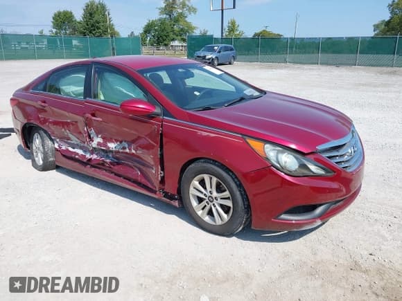 ✅ 2012 Hyundai Sonata GLS • VIN: 5NPEB4AC1CH386452 • Lot: 43167759. Listed on IAAI with 123,409 mi. Free auction sales archive from the USA and detailed vehicle history report at DreamBid. Image 1.