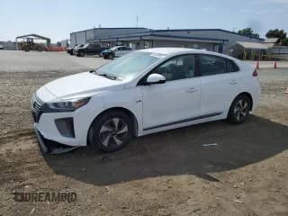 ✅ 2017 Hyundai Ioniq SEL • VIN: KMHC75LC2HU057523 • Lot: 64450864. Wystawiony na Copart z przebiegiem 49 733 mil. Bezpłatny archiwum sprzedaży aukcyjnych z USA i szczegółowy raport historii pojazdu na DreamBid. Zdjęcie 1.