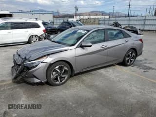 ✅ 2023 Hyundai Elantra SEL • VIN: KMHLS4AG4PU577185 • Lot: 82107805. Listed on Copart with 27,333 mi. Free auction sales archive from the USA and detailed vehicle history report at DreamBid. Image 1.