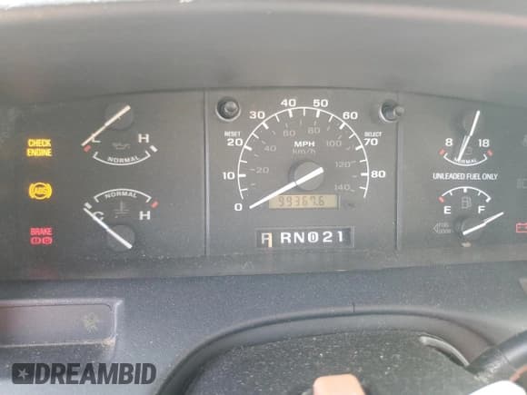 ✅ 1996 Ford F-150 • VIN: 1FTEX14N8TKA40297 • Lot: 71630905. Listed on Copart with 99,367 mi. Free auction sales archive from the USA and detailed vehicle history report at DreamBid. Image 9.