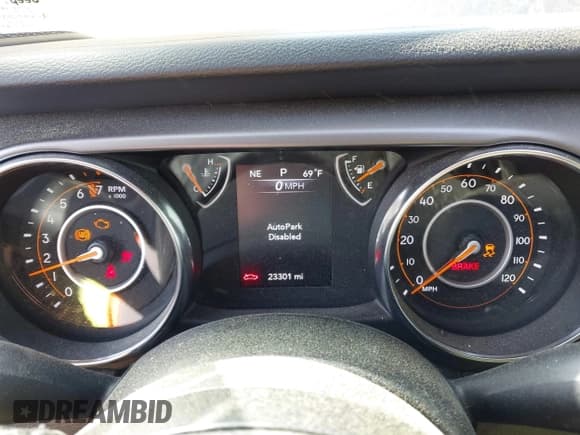 ✅ 2022 Jeep Gladiator Willys Sport • VIN: 1C6HJTAG4NL168041 • Лот: 41886627. Опубликован ранее на IAAI с пробегом 23 301 миль. Бесплатный доступ к архиву аукционных продаж из США и подробный отчёт об истории автомобиля на DreamBid. Изображение 7.