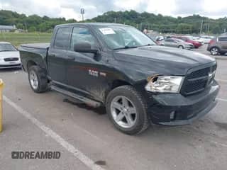 2017 Ram 1500 Express with VIN 1C6RR7FT2HS654741, listed as a IAAI auction lot 43386008 with 161,143 mi miles and . Bid and sale history available at DreamBid. Image 1.