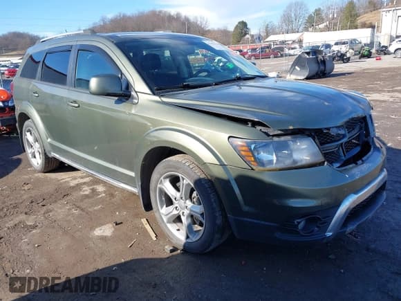 ✅ 2017 Dodge Journey Crossroad Plus • VIN: 3C4PDDGG2HT502729 • Лот: 41195478. Опубликован ранее на IAAI с пробегом 141 420 миль. Бесплатный доступ к архиву аукционных продаж из США и подробный отчёт об истории автомобиля на DreamBid. Изображение 1.