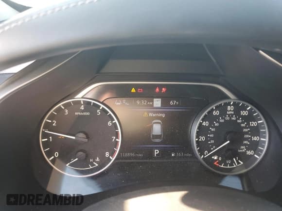 ✅ 2020 Nissan Murano SL • VIN: 5N1AZ2CS9LN150582 • Lot: 84951335. Listed on Copart with 118,896 mi. Free auction sales archive from the USA and detailed vehicle history report at DreamBid. Image 9.