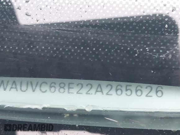 ✅ 2002 Audi A4 1.8T • VIN: WAUVC68E22A265626 • Lot: 43815065. Listed on IAAI with 187,997 mi. Free auction sales archive from the USA and detailed vehicle history report at DreamBid. Image 13.