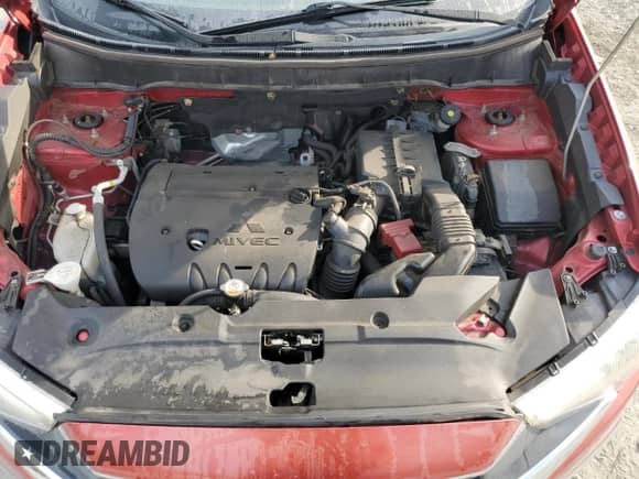 2017 Mitsubishi Outlander ES with VIN JA4AR3AU7HZ032281, listed as a Copart auction lot 69780575 with 121,528 mi miles and Salvage title. Bid and sale history available at DreamBid. Image 12.