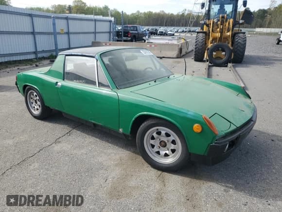 ✅ 1973 Porsche 914 • VIN: 4732900760 • Lot: 53452345. Listed on Copart with 69,820 mi. Free auction sales archive from the USA and detailed vehicle history report at DreamBid. Image 4.