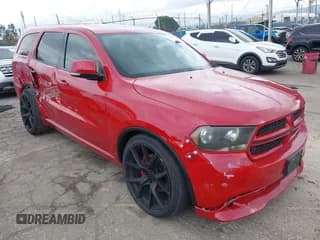 ✅ 2013 Dodge Durango R/T • VIN: 1C4SDHCT6DC676006 • Lot: 43735131. Listed on IAAI with 184,667 mi. Free auction sales archive from the USA and detailed vehicle history report at DreamBid. Image 1.
