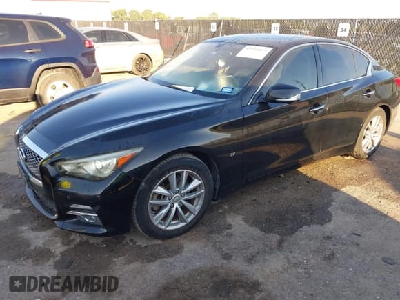 ✅ 2014 Infiniti Q50 Premium • VIN: JN1BV7APXEM685478 • Lot: 43334469. Wystawiony na IAAI z przebiegiem 152 169 mil. Bezpłatny archiwum sprzedaży aukcyjnych z USA i szczegółowy raport historii pojazdu na DreamBid. Zdjęcie 2.