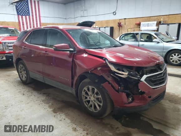 ✅ 2019 Chevrolet Equinox LT • VIN: 3GNAXUEVXKS596152 • Лот: 82006975. Опубликован ранее на Copart с пробегом 107 234 миль. Бесплатный доступ к архиву аукционных продаж из США и подробный отчёт об истории автомобиля на DreamBid. Изображение 4.