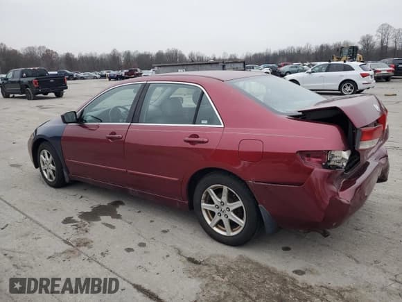 ✅ 2003 Honda Accord EX • VIN: 1HGCM665X3A093097 • Lot: 93737895. Listed on Copart with 231,405 mi. Free auction sales archive from the USA and detailed vehicle history report at DreamBid. Image 2.