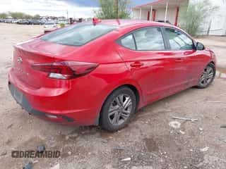 2020 Hyundai Elantra SEL with VIN 5NPD84LF8LH622631, listed as a IAAI auction lot 43312527 with 84,095 mi miles and . Bid and sale history available at DreamBid. Image 4.