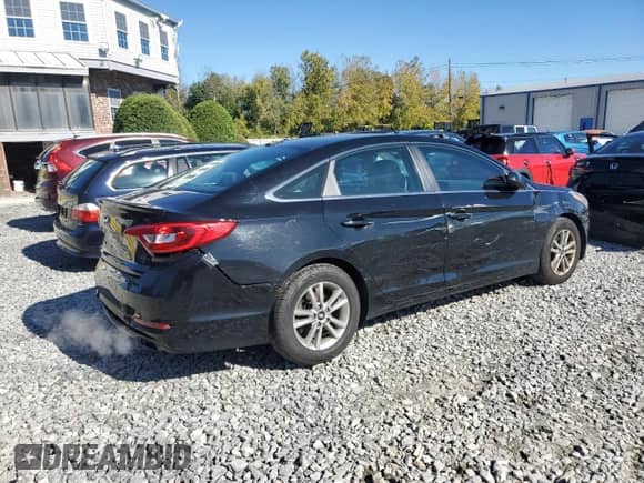 2017 Hyundai Sonata SE with VIN 5NPE24AF0HH460431, listed as a Copart auction lot 85575885 with 166,833 mi miles and Salvage title. Bid and sale history available at DreamBid. Image 3.