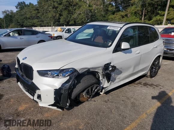 ✅ 2024 BMW X5 xDrive50e • VIN: 5UX43EU05R9S62183 • Lot: 84599555. Listed on Copart with Not provided. Free auction sales archive from the USA and detailed vehicle history report at DreamBid. Image 1.