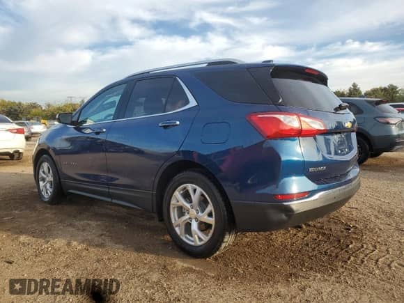 2021 Chevrolet Equinox Premier с VIN 2GNAXNEVXM6146377, выставлен на аукционе Copart как лот 84194015 с пробегом 22 523 миль миль и Списание • Salvage title. История ставок и продаж доступна на DreamBid. Изображение 2.