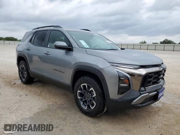 2025 Chevrolet Equinox FWD ACTIV с VIN 3GNAXKEG6SL268114, выставлен на аукционе Copart как лот 53403945 с пробегом 14 миль миль и Чистый • Clean title. История ставок и продаж доступна на DreamBid. Изображение 4.