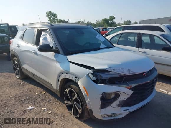 2021 Chevrolet TrailBlazer RS с VIN KL79MTSL1MB161551, выставлен на аукционе IAAI как лот 42892897 с пробегом 89 513 миль миль и . История ставок и продаж доступна на DreamBid. Изображение 1.