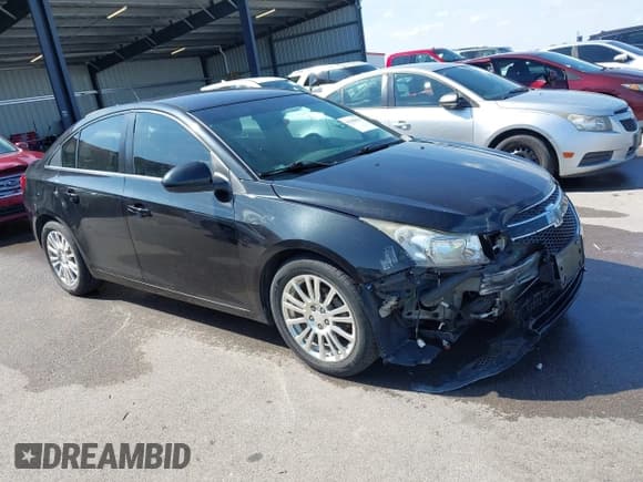 ✅ 2014 Chevrolet Cruze ECO • VIN: 1G1PH5SB8E7486700 • Lot: 43298539. Listed on IAAI with 77,403 mi. Free auction sales archive from the USA and detailed vehicle history report at DreamBid. Image 1.