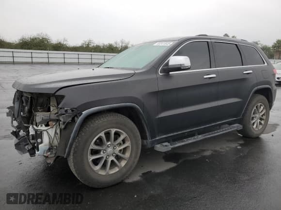 ✅ 2016 Jeep Grand Cherokee Limited • VIN: 1C4RJEBG9GC368407 • Lot: 93341845. Listed on Copart with 162,935 mi. Free auction sales archive from the USA and detailed vehicle history report at DreamBid. Image 1.