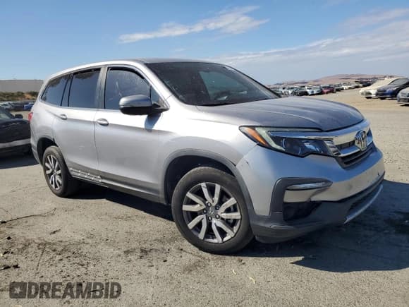 ✅ 2019 Honda Pilot EX-L • VIN: 5FNYF5H58KB040328 • Lot: 80876145. Listed on Copart with 49,631 mi. Free auction sales archive from the USA and detailed vehicle history report at DreamBid. Image 4.