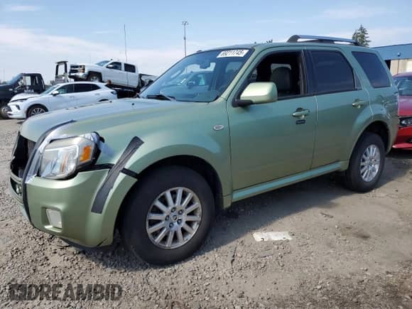 2009 Mercury Mariner Premier с VIN 4M2CU87719KJ11543, выставлен на аукционе Copart как лот 69211745 с пробегом 169 164 миль миль и Чистый • Clean title. История ставок и продаж доступна на DreamBid. Изображение 1.