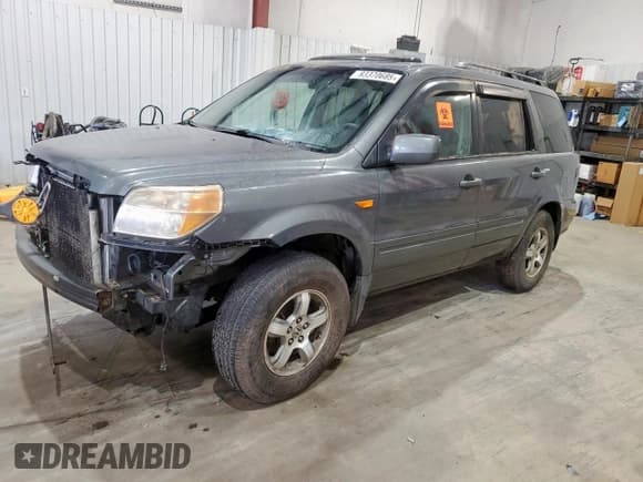 ✅ 2007 Honda Pilot EX-L • VIN: 5FNYF18727B012638 • Лот: 93370685. Опубликован ранее на Copart с пробегом 257 645 миль. Бесплатный доступ к архиву аукционных продаж из США и подробный отчёт об истории автомобиля на DreamBid. Изображение 1.