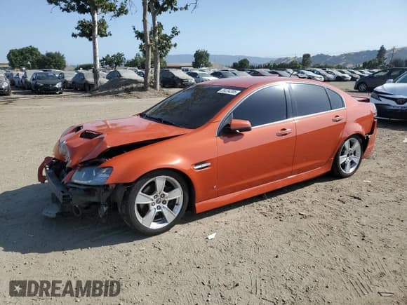 ✅ 2008 Pontiac G8 GT • VIN: 6G2EC57YX8L139897 • Lot: 59234385. Listed on Copart with 174,311 mi. Free auction sales archive from the USA and detailed vehicle history report at DreamBid. Image 1.
